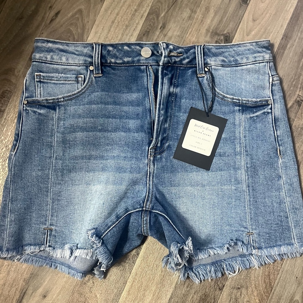 Classic Blue Denim Jean Shorts
